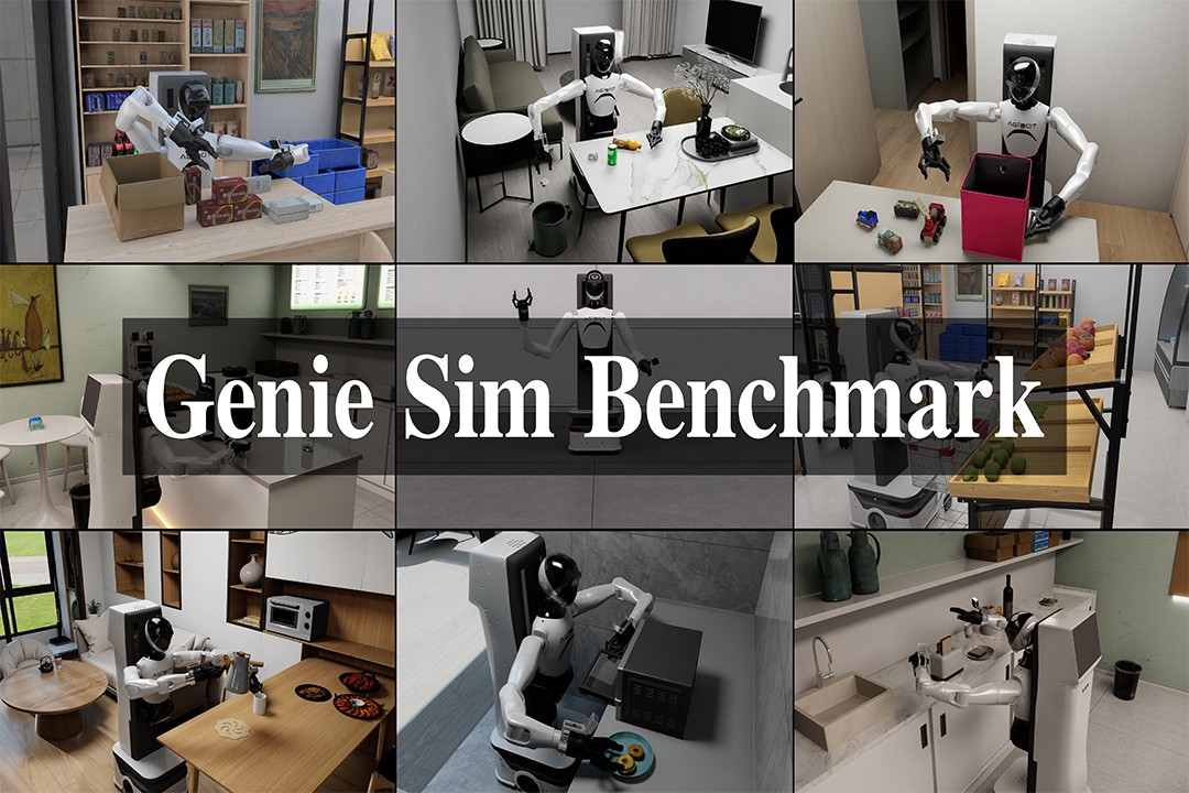 再掀开源浪潮！梁萝机器人发布并开源仿真评测工具Genie Sim Benchma...